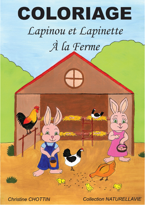 album livre enfant jeunesse éducatif abeille ferme forêt lapinou lapinette lapin coloriage data-id=