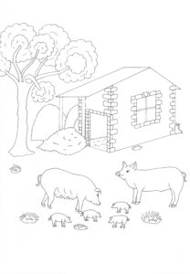 album livre enfant jeunesse éducatif abeille ferme forêt lapinou lapinette lapin coloriage animaux